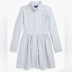 Polo by Ralph Lauren White and Blue Striped Shirt